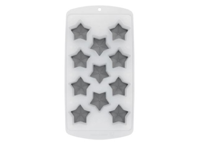 Форма для льда PP + TPR Звездочки 11 ячеек, 21,5*11 см BASIC Marmiton 17418